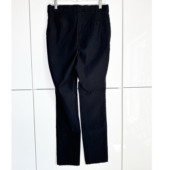 Rafaella Black Pants Size 10 Pull on Waist Band Stretchy Pockets - Picture 2 of 5